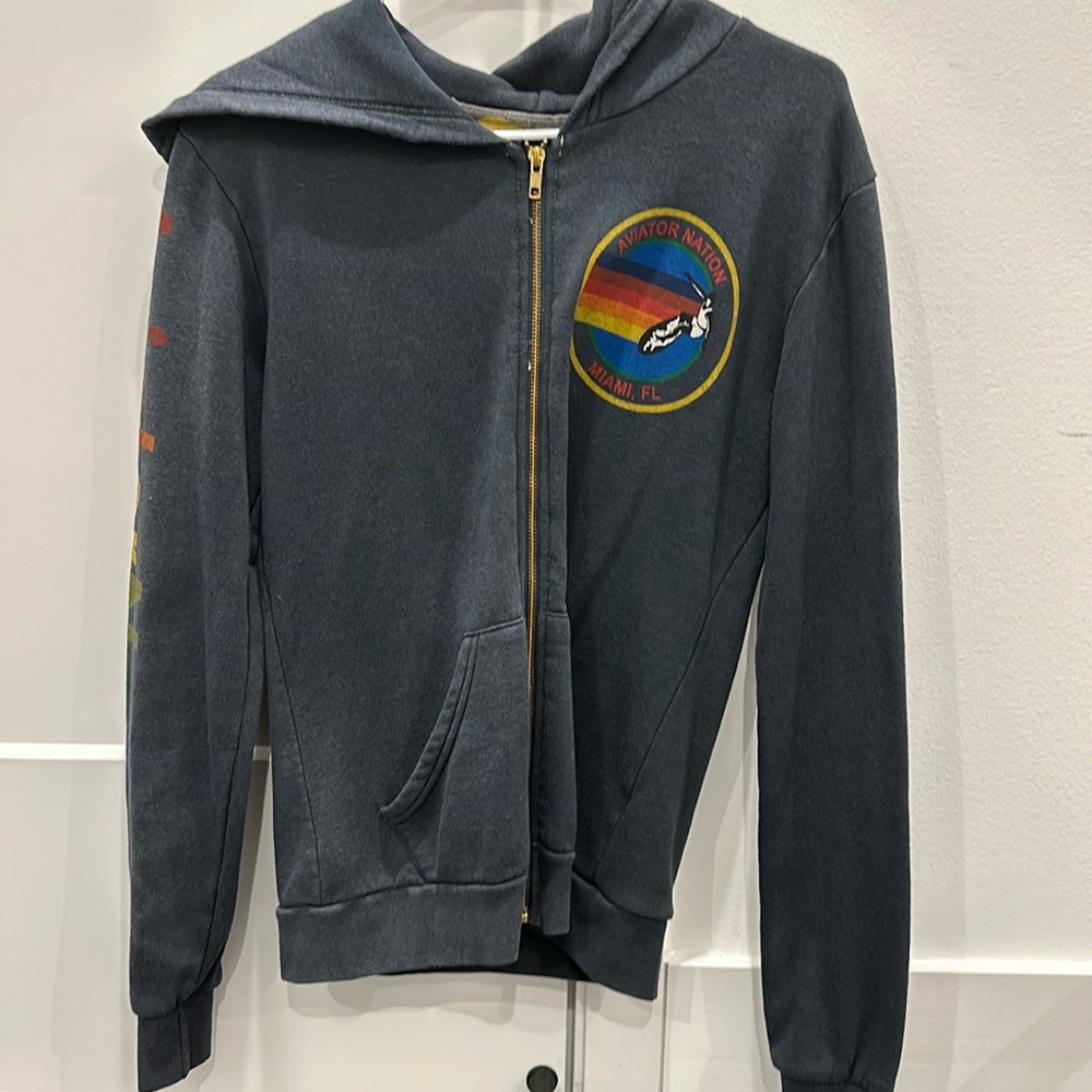 Aviator Nation Zip Hoodie